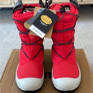 Kids' Megapito ReimaTec Waterproof Winter Boots (Red)